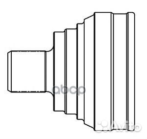 Шрус audi A4 I/A6 II/VW passat V 1.8T-2.8 нар