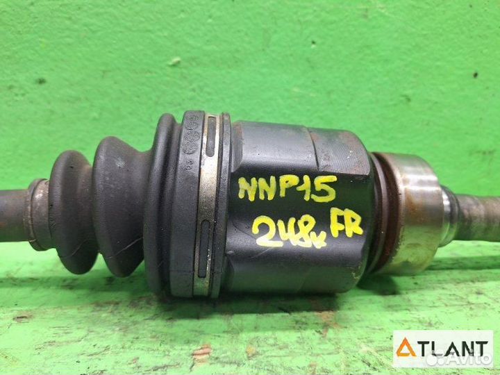 Привод передний правый toyota porte