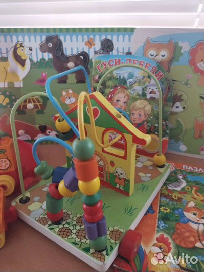 Развивающие игрушки пакетом