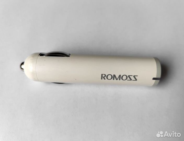 Автозарядка для ноутбука/телефона (90Вт) romoss