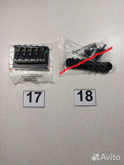 Струнодержатели, тремоло, бриджи