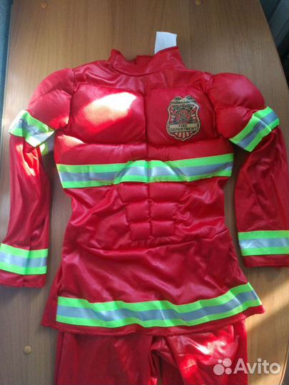 Костюм Пожарного, 4-6 лет