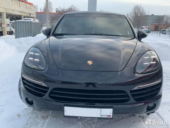 Светодиодные фары Porsche Cayenne 958.1 2024 style