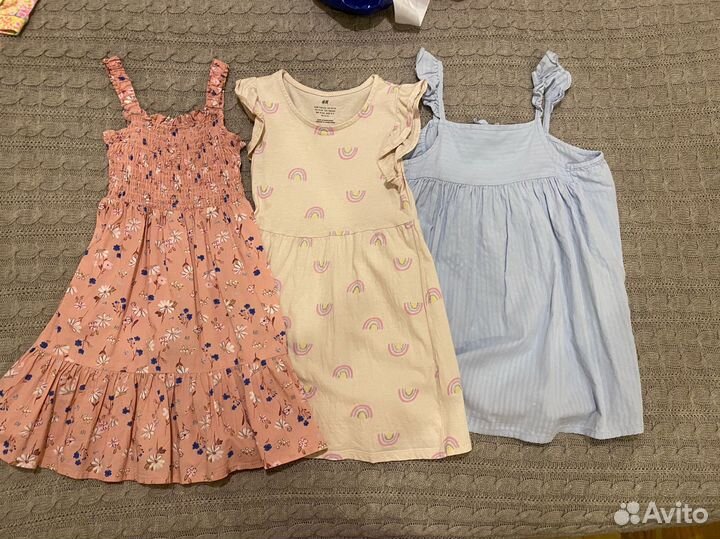 Вещи пакетом для девочки 110 см mango, H&M, Zara