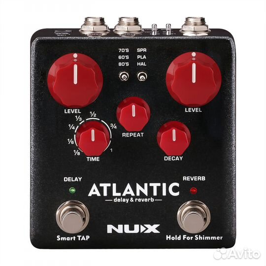 Педаль эффектов Nux NDR-5 Atlantic Delay & Reverb