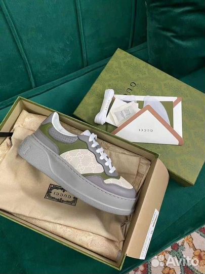 Кеды мужские кожаные Gucci