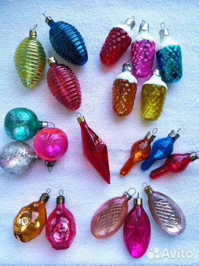 Ёлочные игрушки СССР