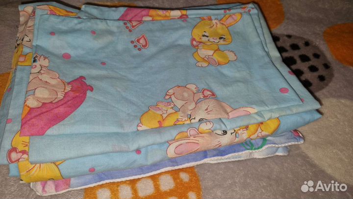 Комплект в кроватку + одеяло