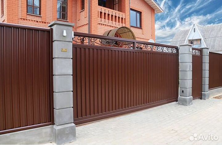 Отканые ворота от производидтеля