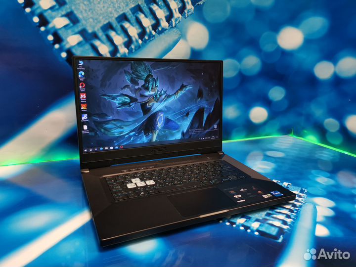 Игровой Asus TUF Dash на i5 11300H/RTX 3050/16DDR4