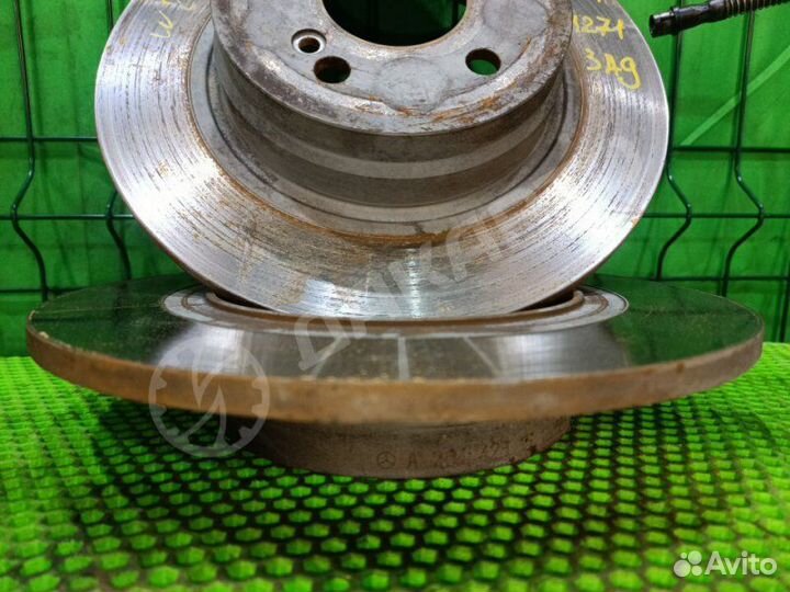 Комплект тормозов задний Mercedes-Benz C W204