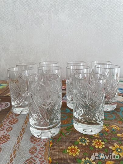 Хрустальные стаканы СССР