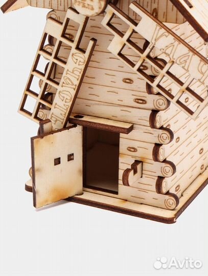 Копилка деревянная Мельница