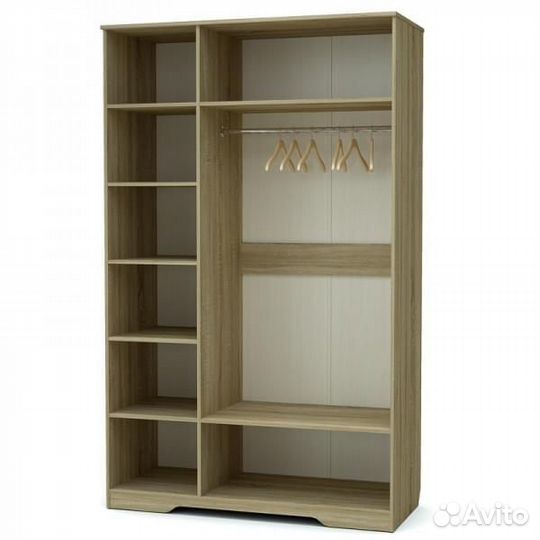 Шкаф 3-хдверный с зеркалом Оливия 1350*575*2200