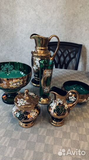 Посуда богемия Чехия