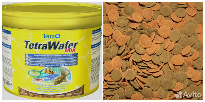 Аквариумные и прудовые корма фирмы Тетра