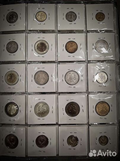 Коллекция монет регулярного чекана