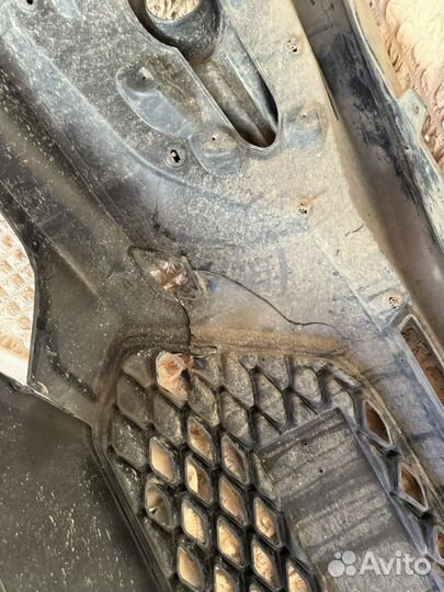 Бампер передний hyundai solaris