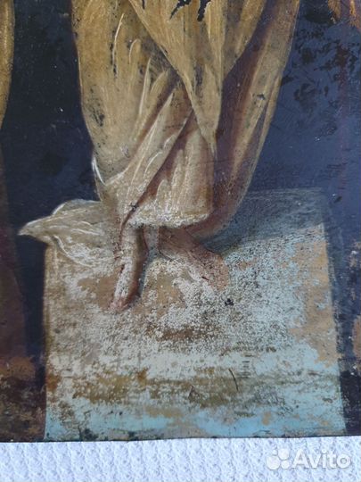 Антикварная икона Воскресение Христово