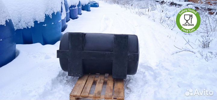 Накопительный бак для воды 0,5 куба / бак для бани