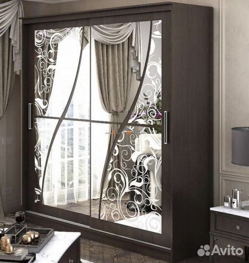 Шкаф-купе Олимп-2 венге