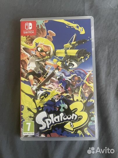 Splatoon 3 картридж