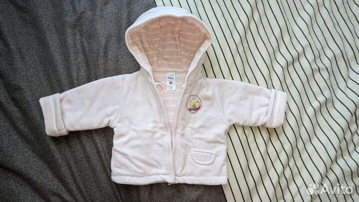 Кофточки на весну 62-68 carter's и disney, 2 шт