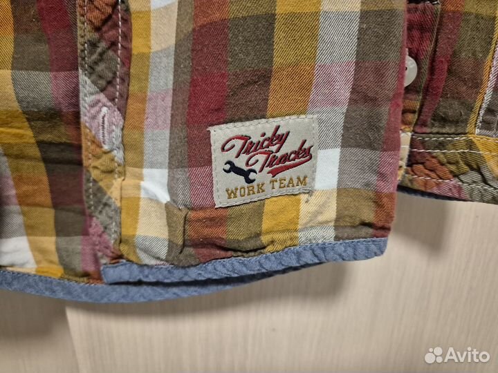 Джинсы и рубашка 86