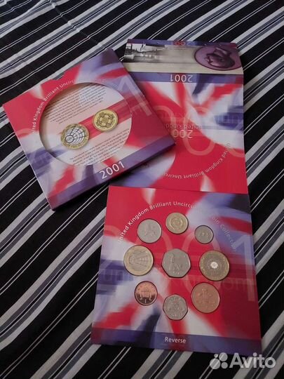 Набор Англия 2001 год