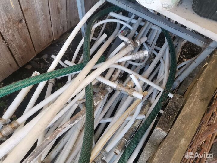 Металлопластиковые трубы, фитинги, тройники, краны