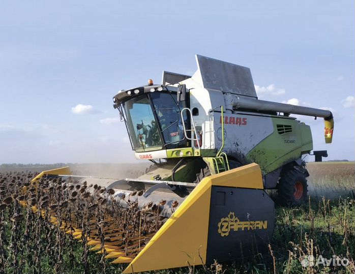 Жатка для уборки подсолнечника Zaffrani 740N-940N