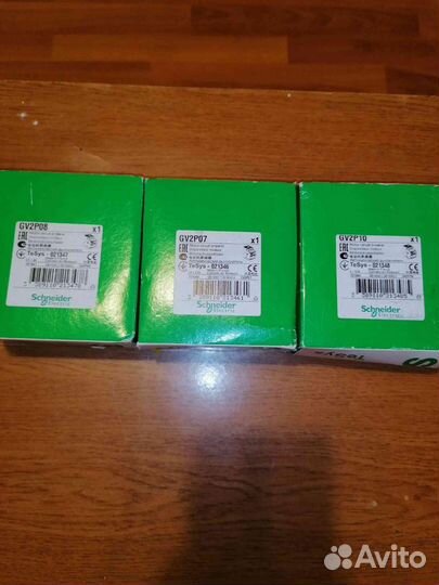 Автоматы для защиты двигателя Schneider GV2