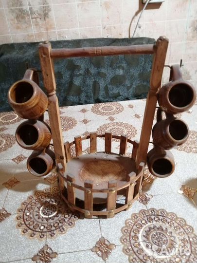 Керамический графин и стопочки