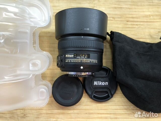 Nikon 50mm 1.8 G как новый