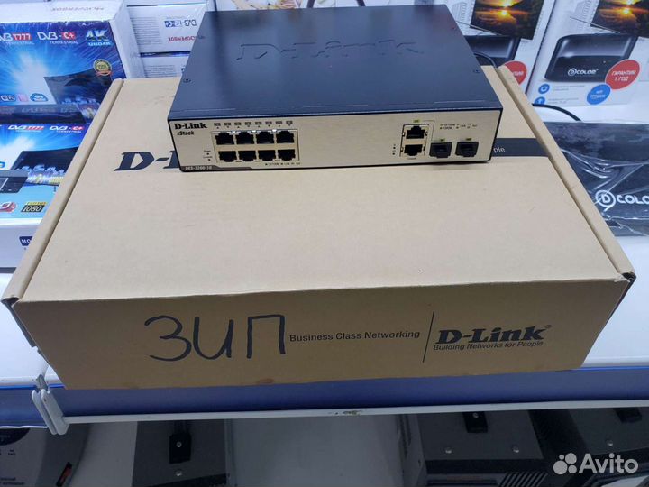 Коммутатор dlink DES-3210-10
