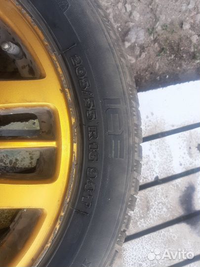 Колеса в сборе r16 зимние
