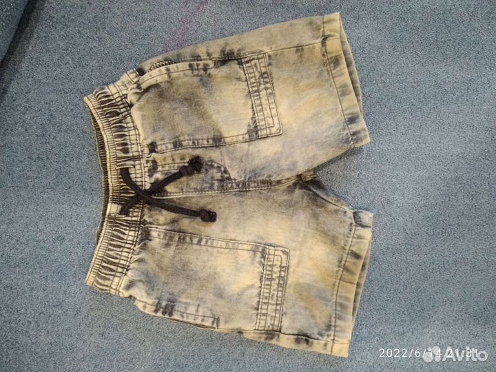 Джинсовые шортики 80см (12 мес)