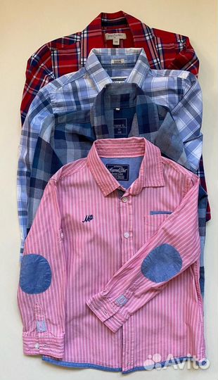 Рубашки детские. Цена за за 5шт. Размеры 98-110
