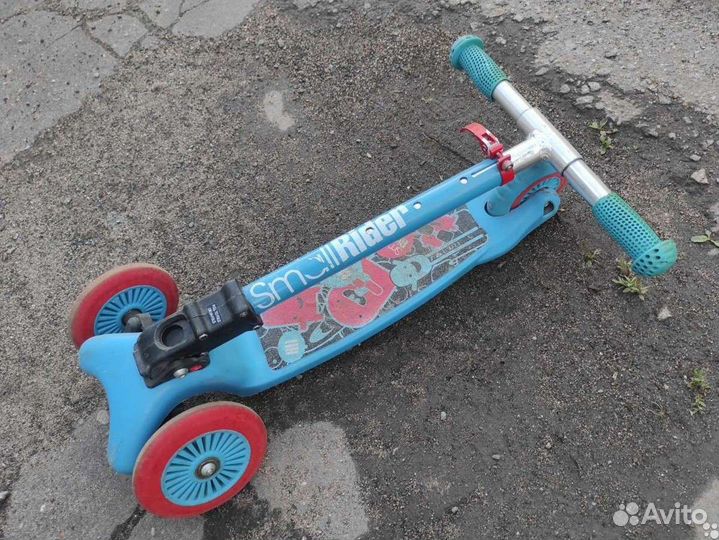 Самокат детский трехколесный бу