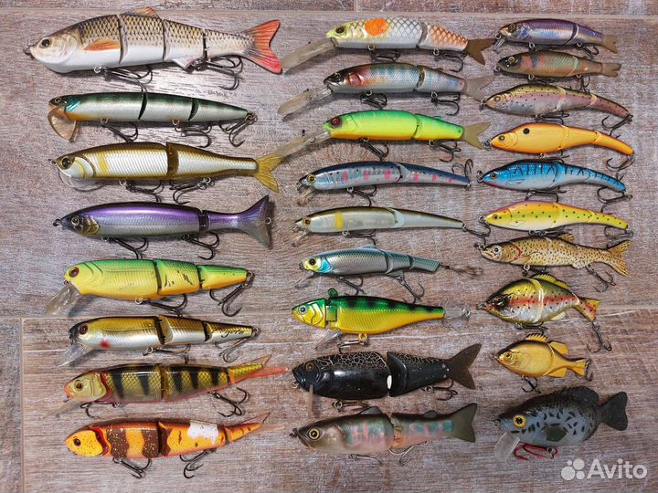 Воблеры от 65 мм, топвотеры, составники 6 фото
