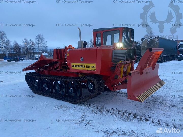 Трактор трелевочный онежец тдт-55 новый