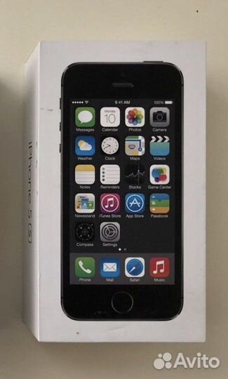 Коробка iPhone 5s