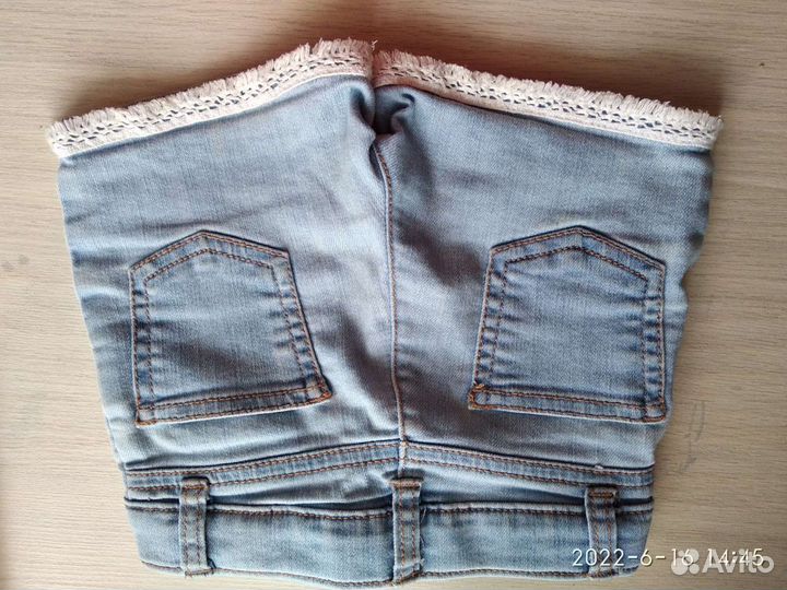 Шорты джинсовые
