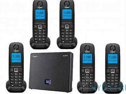 Voip-телефон gigaset A540 IP Quintetto (5 трубок)