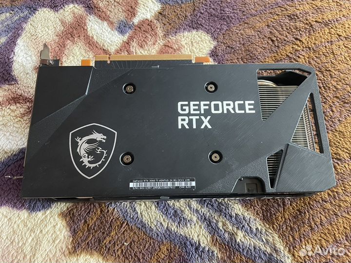 Msi rtx 3060 Ti 8gb ventus