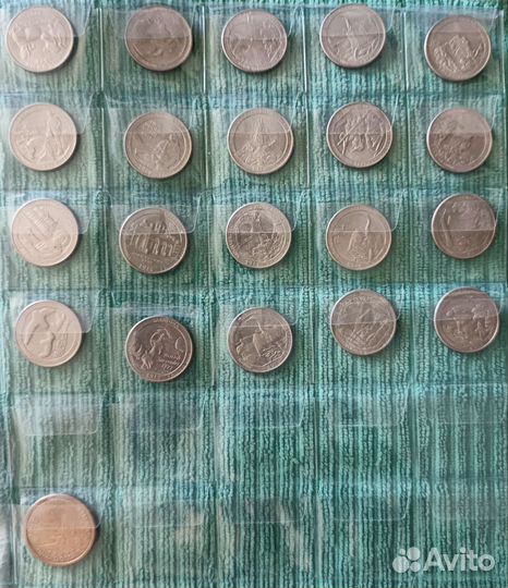 Монеты (СССР, РФ, США.)