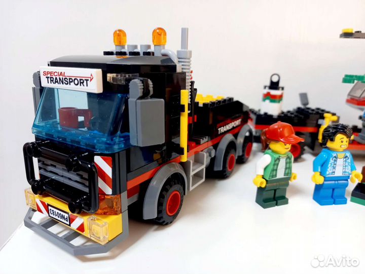 Конструктор lego 60183 Перевозчик вертолёта +60212