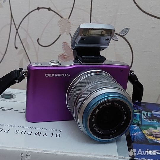 Цифровой фотоаппарат olympus PEN mini E-PM1 камера