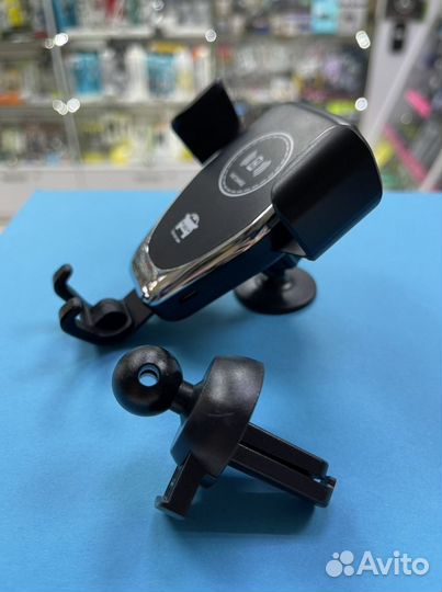 Держатель для телефона с беспроводной зарядкой