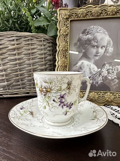 Антикварные чайные пары Германия